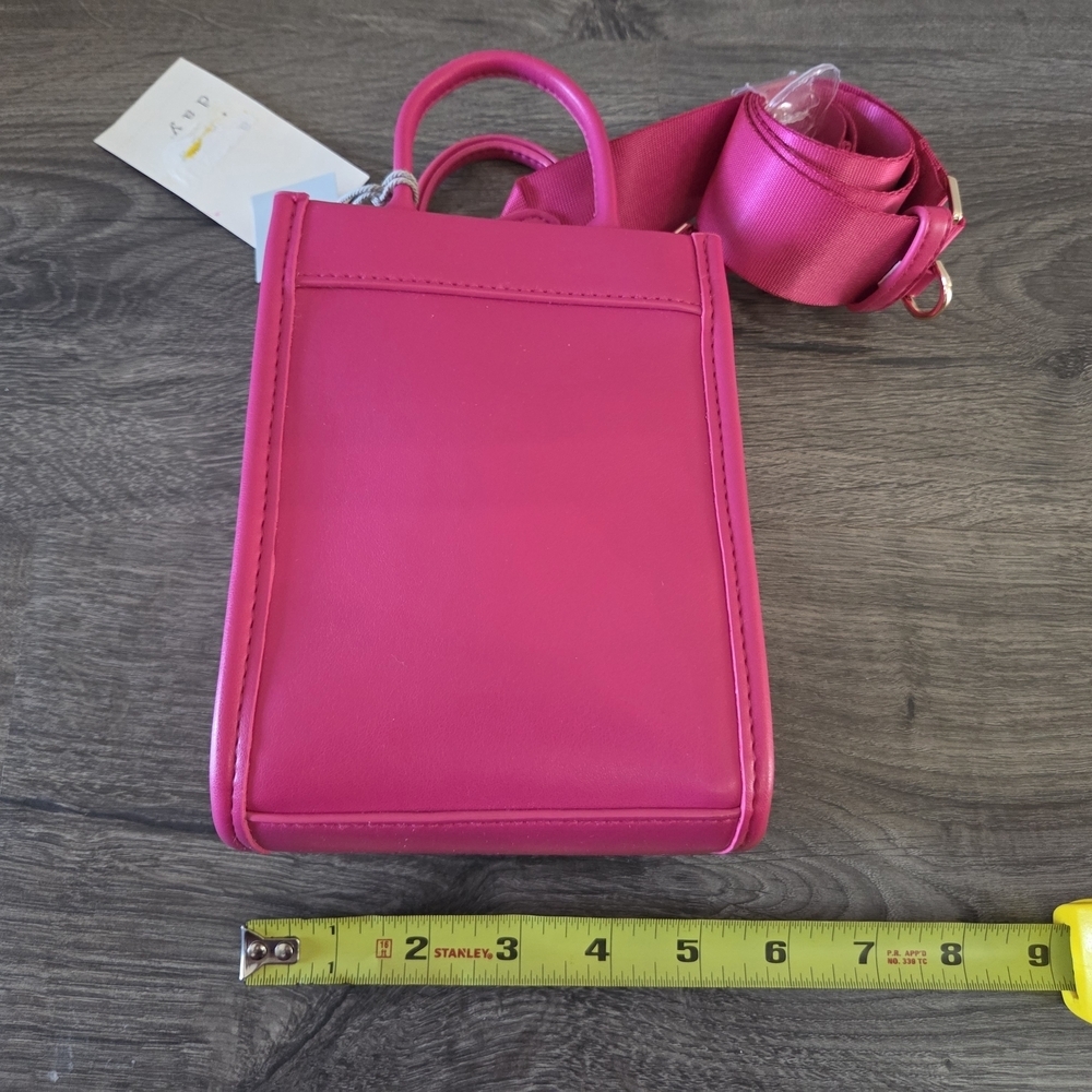 Pink Mini Boxy Tote Handbag NWT - Picture 5 of 5